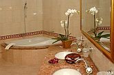 Pólus Palace fürdőszobája - golf wellness hotel Göd